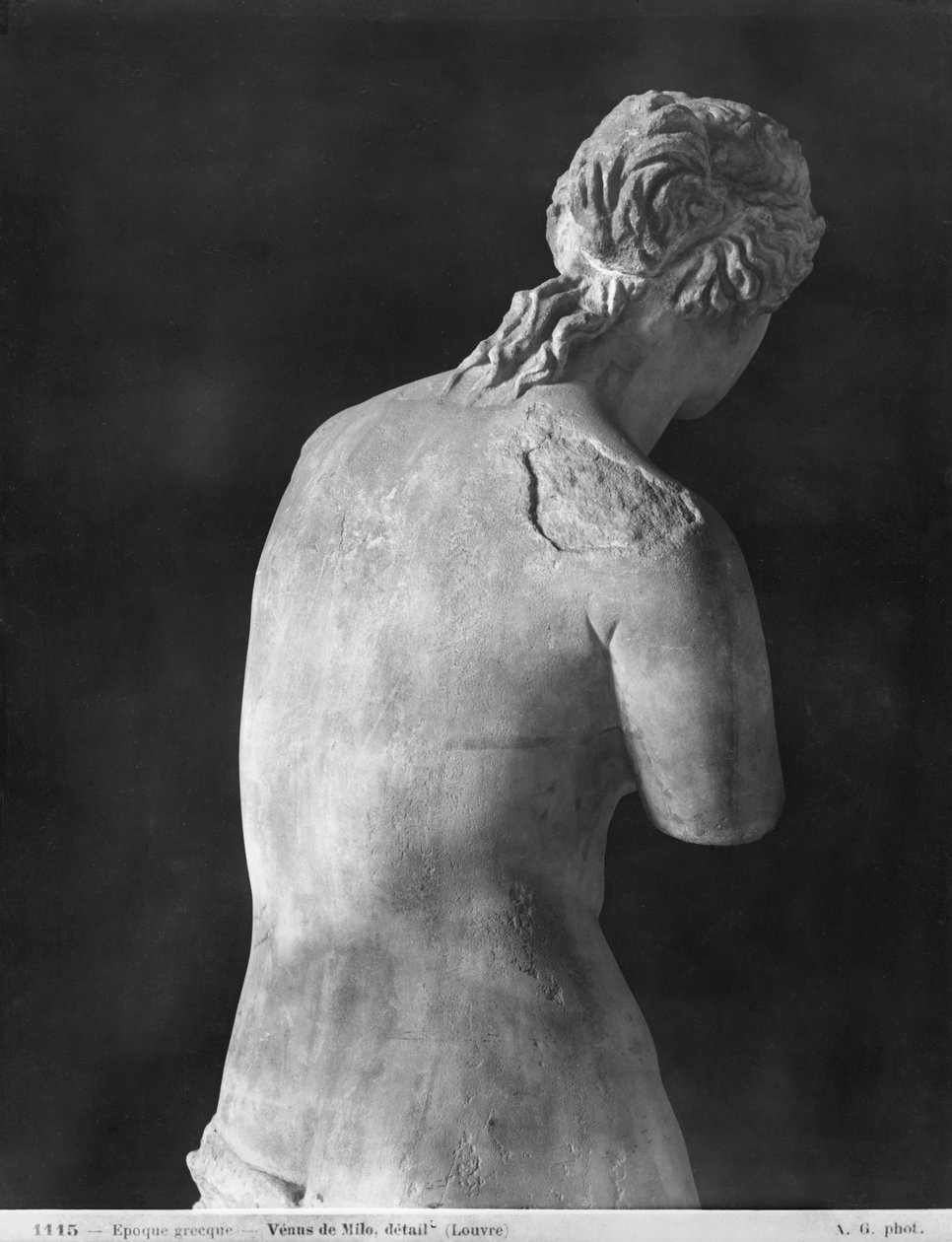 Venus von Milo, Rückansicht, hellenistische Periode, c.130-100 v. Chr. von Greek
