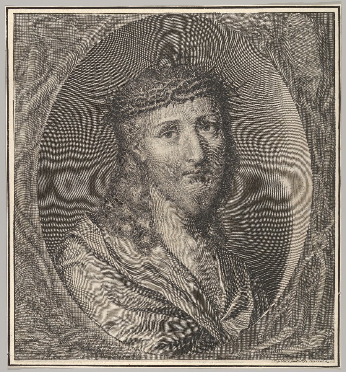 Christus mit Dornen gekrönt von Gregoire Huret
