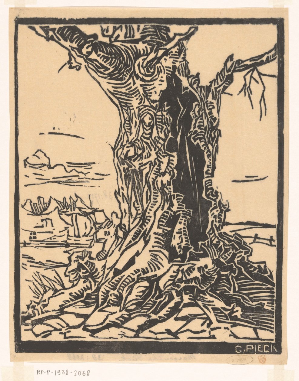 Linde in Lage Vuursche von Gretha Pieck