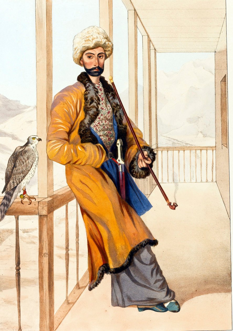 Kaukasische Tracht von Grigori Grigorevich Gagarin