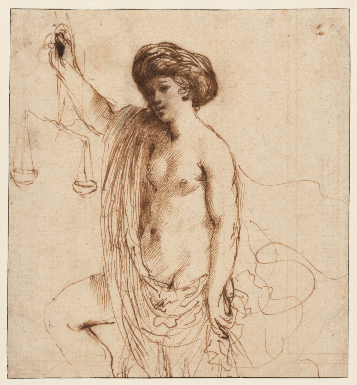 Personifikation der Gerechtigkeit von Guercino