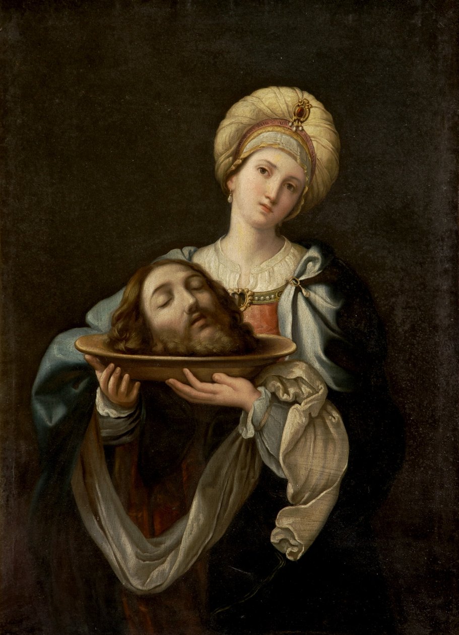 Salome mit dem Kopf von Johannes dem Täufer von Guido after Reni