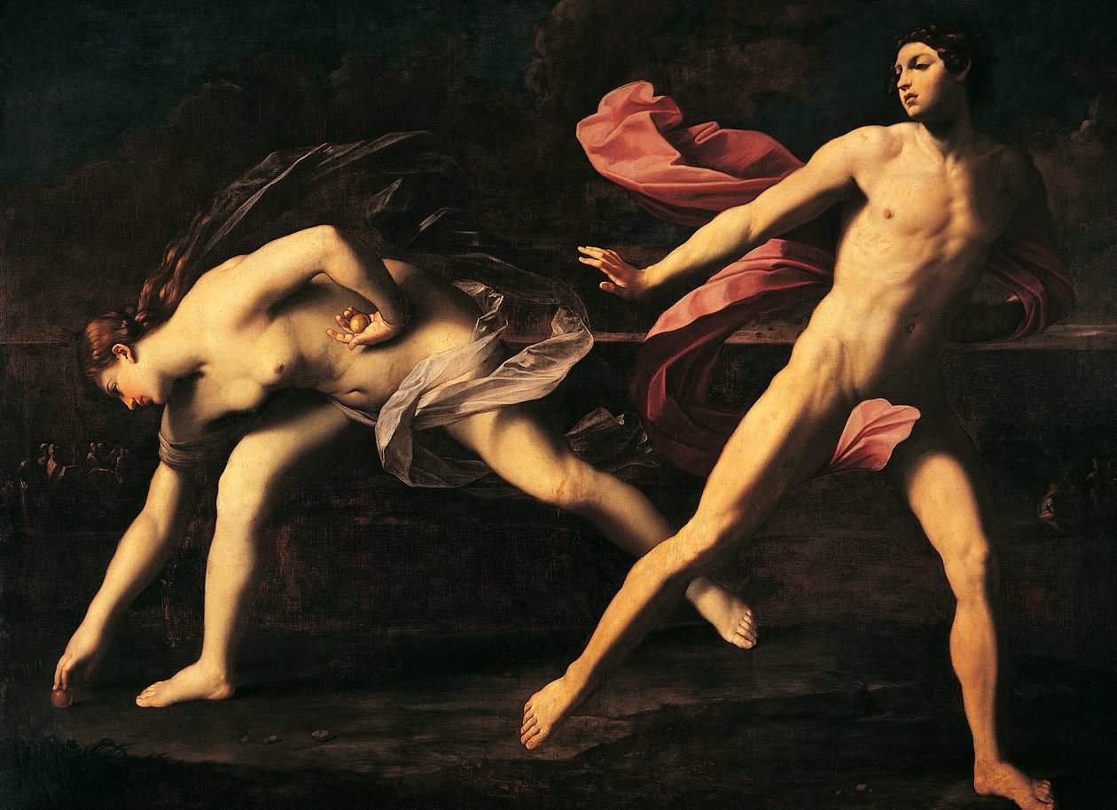 Atalanta und Hippomenes von Guido Reni von Guido Reni