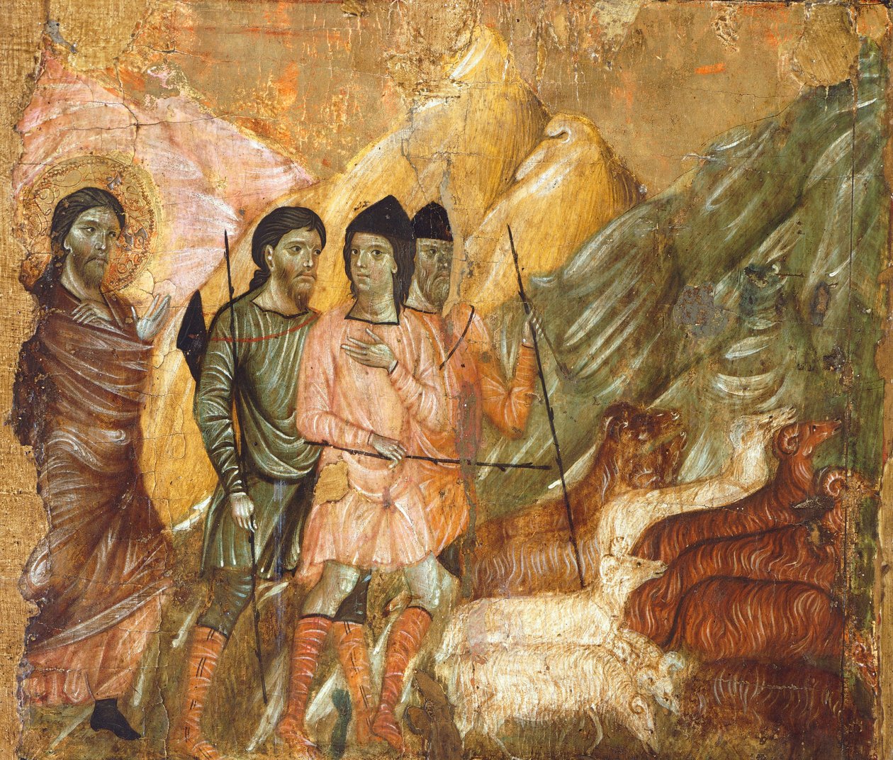 Majestät (Detail) von Guido da Siena