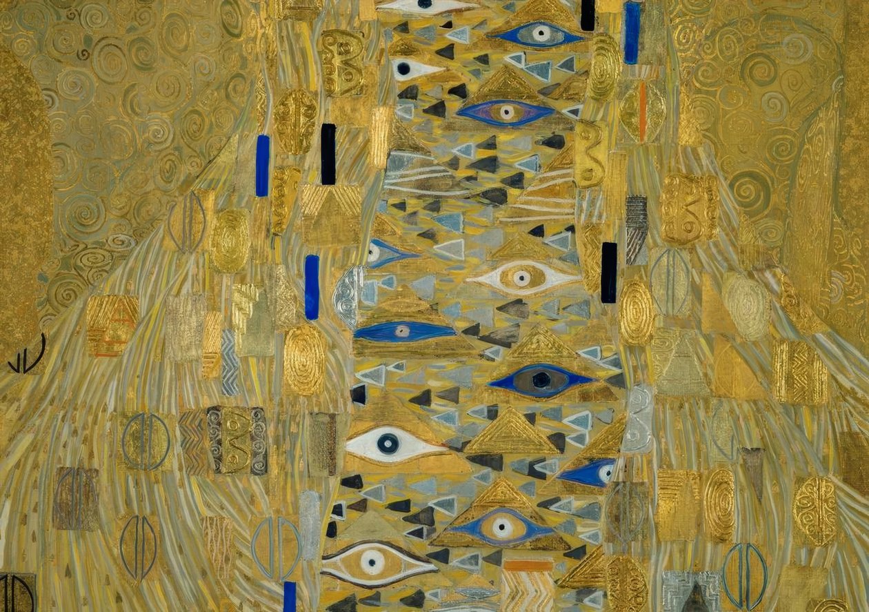 Tazza Da Caffè Goebel Gustav Klimt - Adele Bloch-Bauer, Porcellana Con Oro
