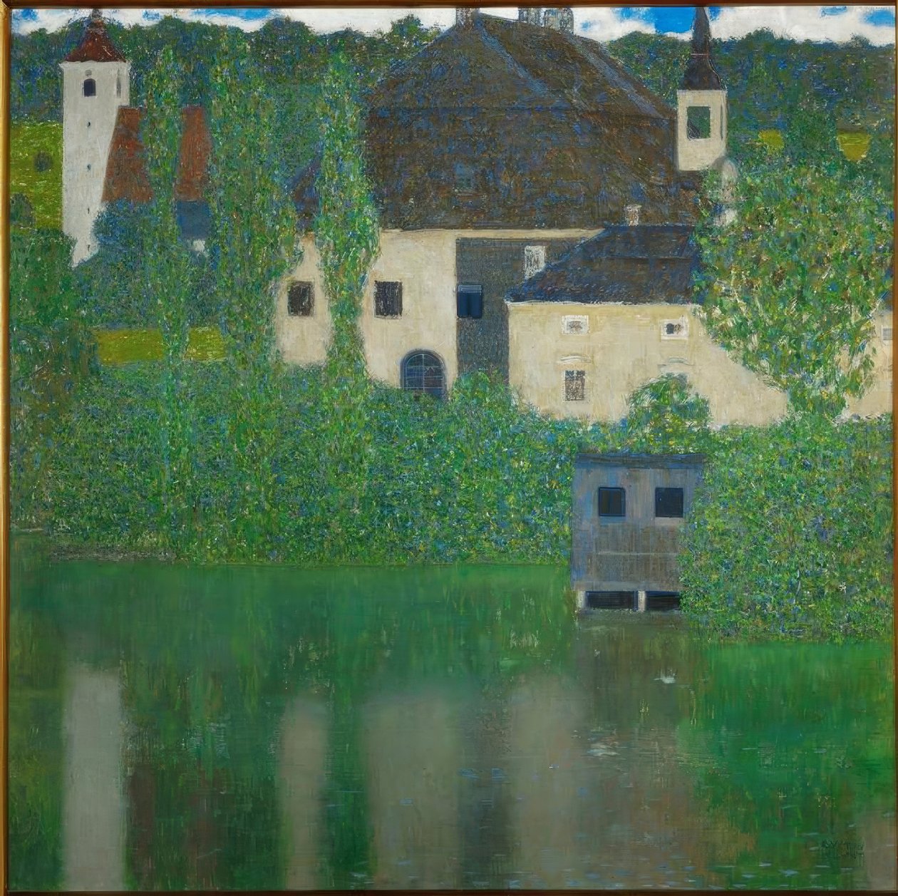 Schloss Kammer am Attersee I von Gustav Klimt