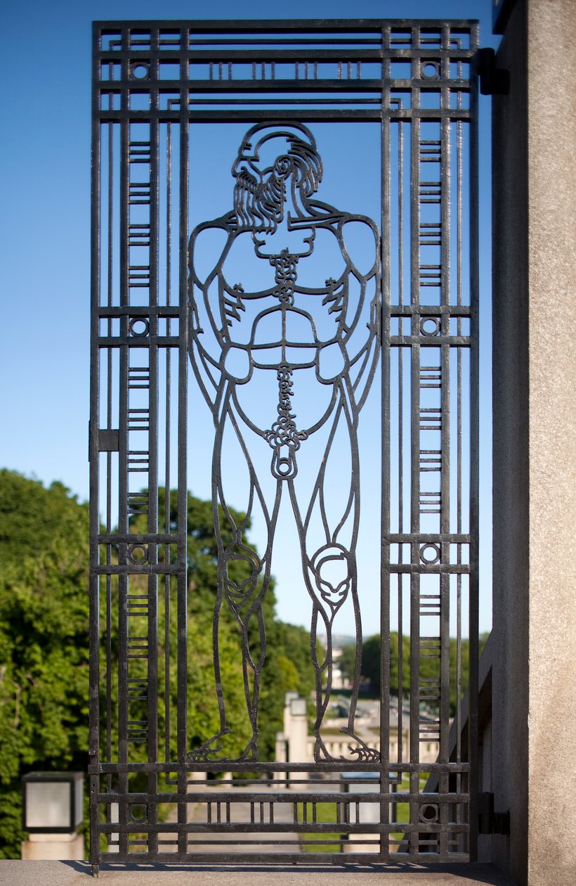 Eingangstor zum Skulpturenpark von Gustav Vigeland