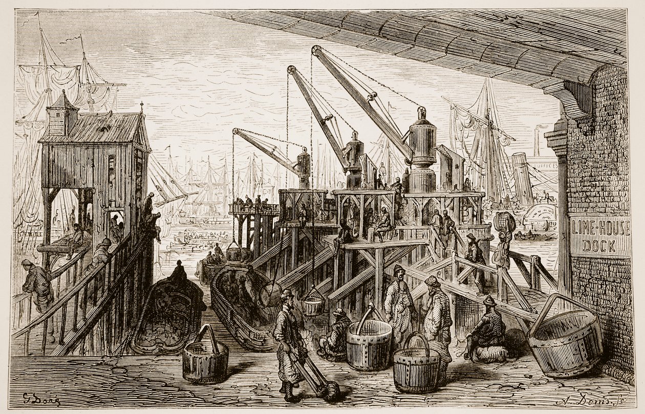 Limehouse Dock, aus 