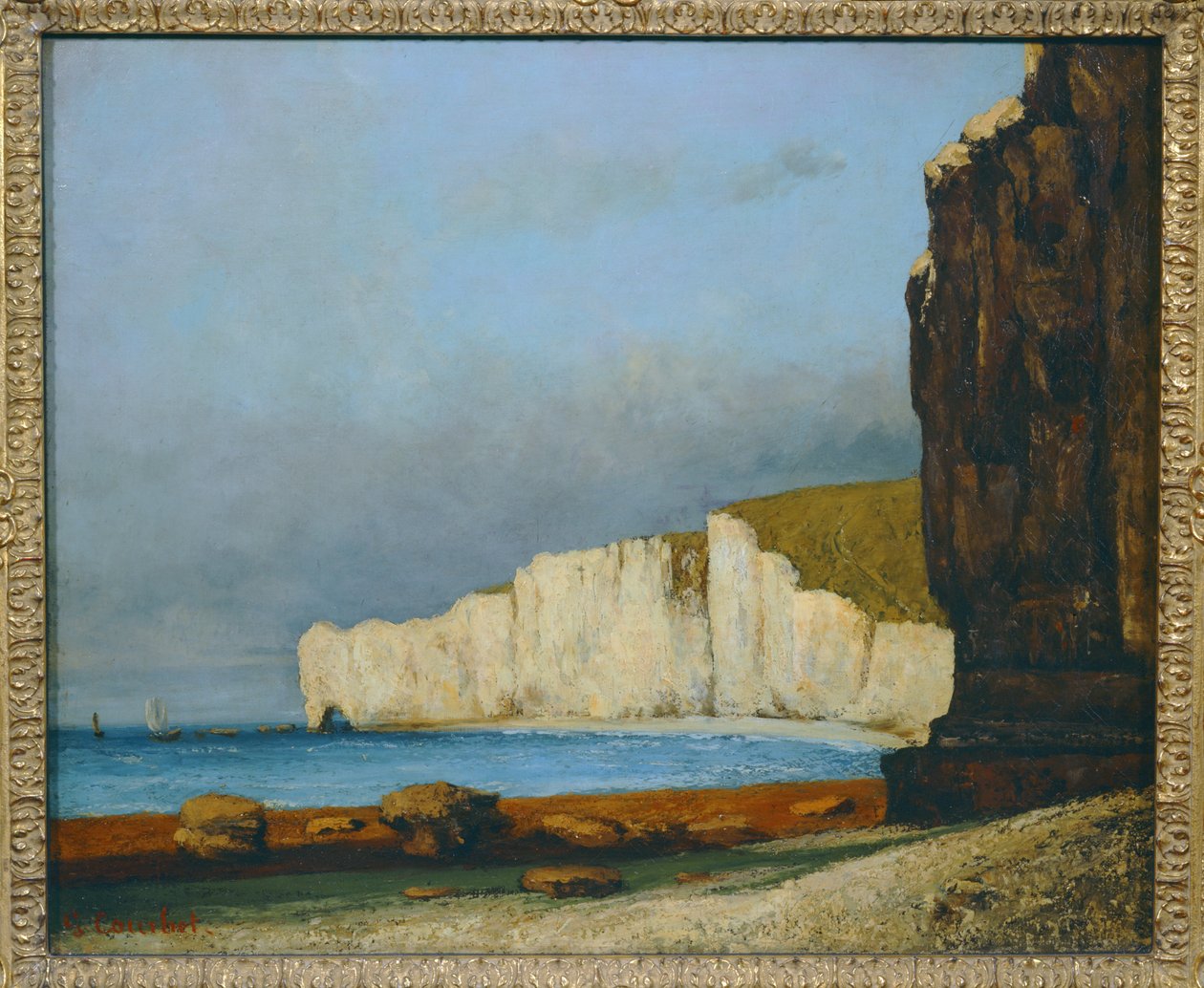 Küstenlandschaft von Gustave Courbet