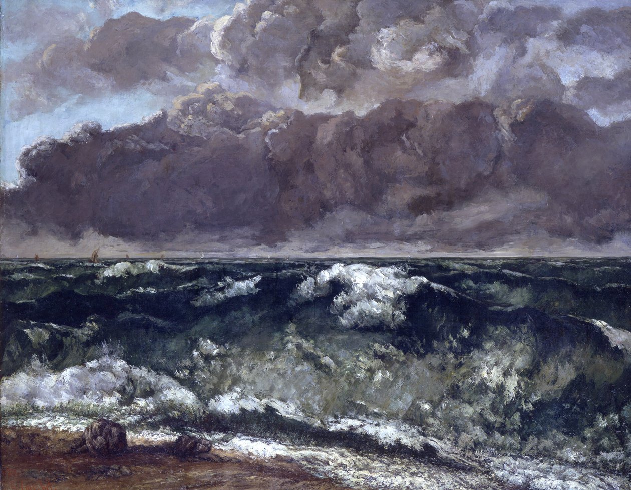 Die Welle von Gustave Courbet