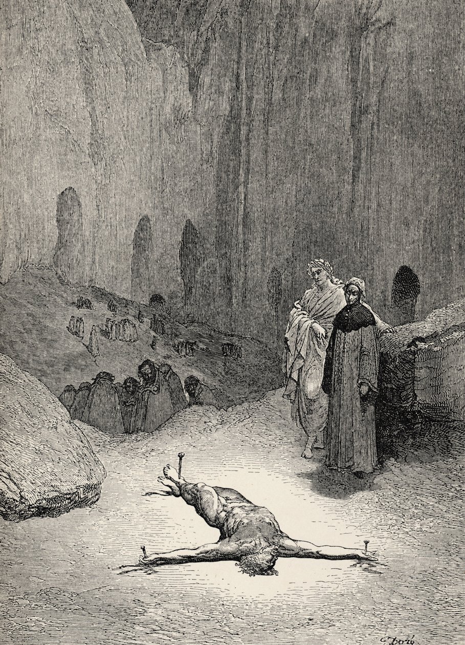 Illustration zur Göttlichen Komödie - Hölle (La Divina Commedia, L