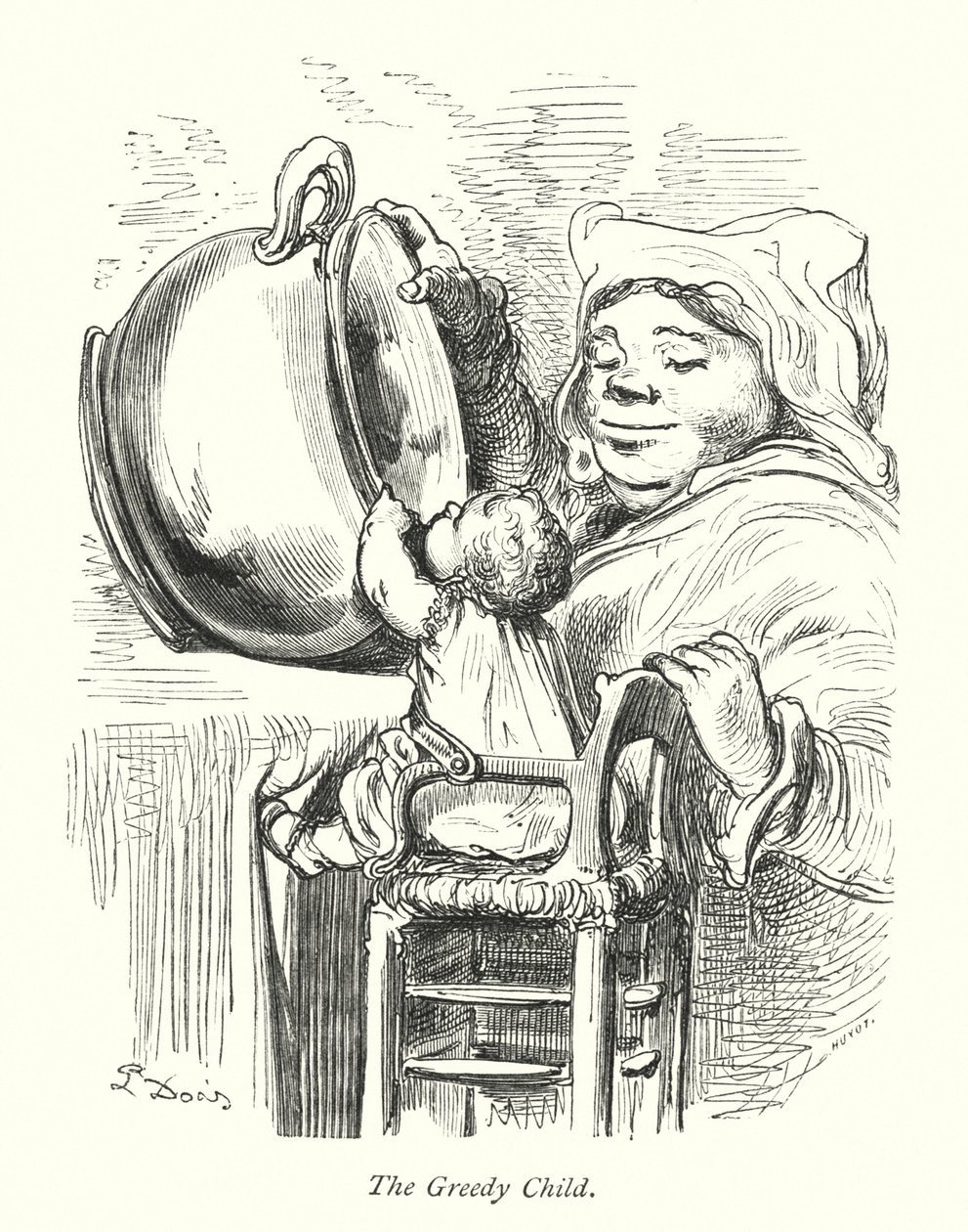 Marthas Rache (Gravur) von Gustave Dore