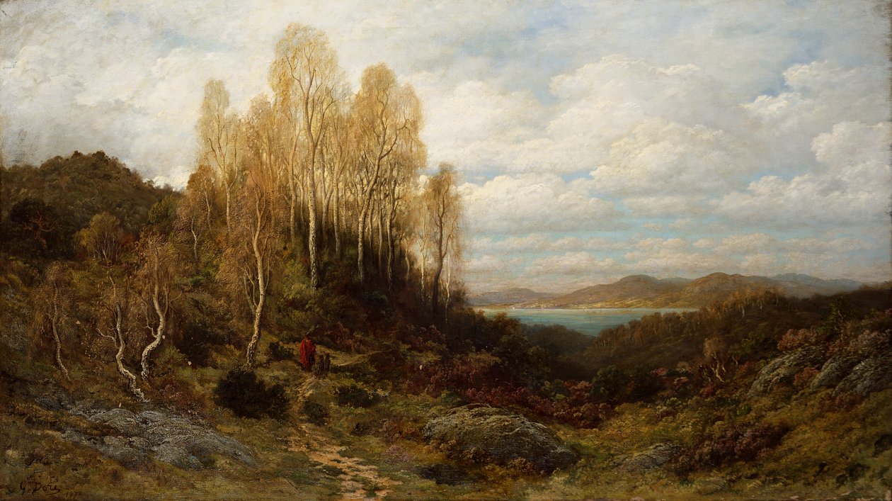 Schottische Landschaft von Gustave Dore