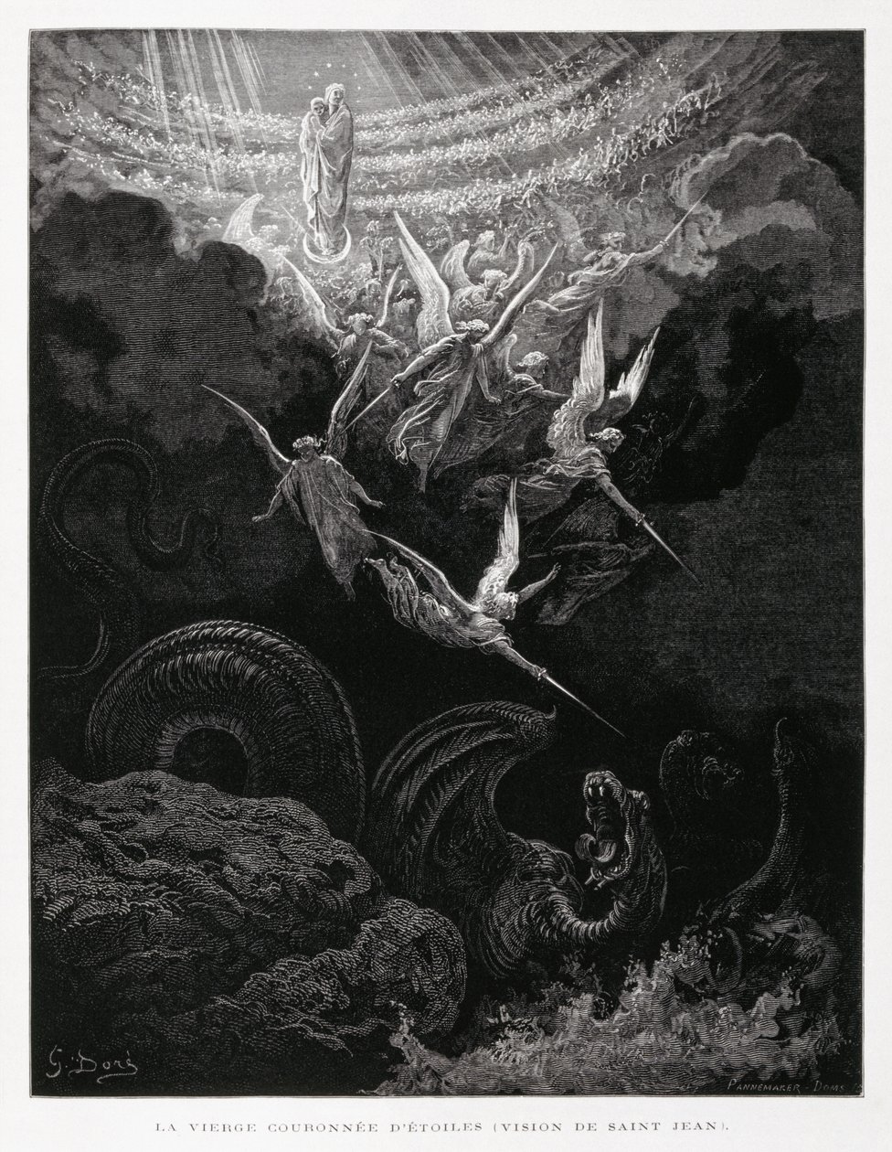 Die Krönung der Jungfrau von Gustave Dore