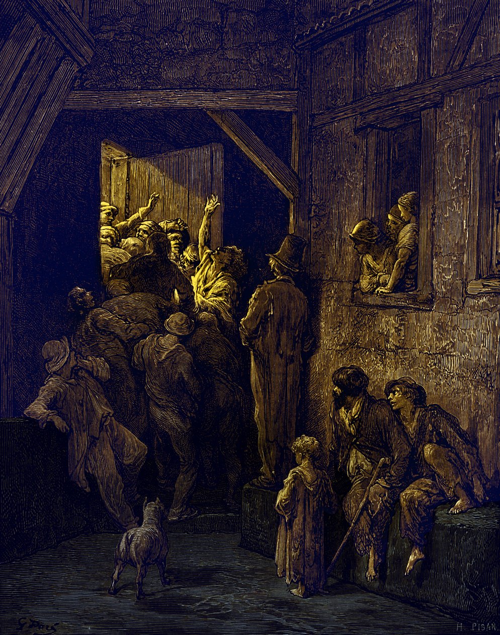 Werft ihn raus, Ratcliff von Gustave Dore