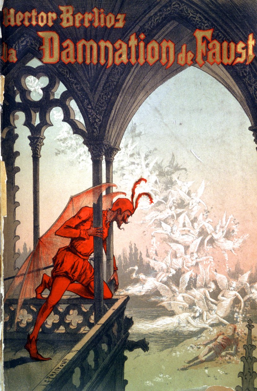 Die Verdammung von Faust von Hector Berlioz von Gustave Fraipont