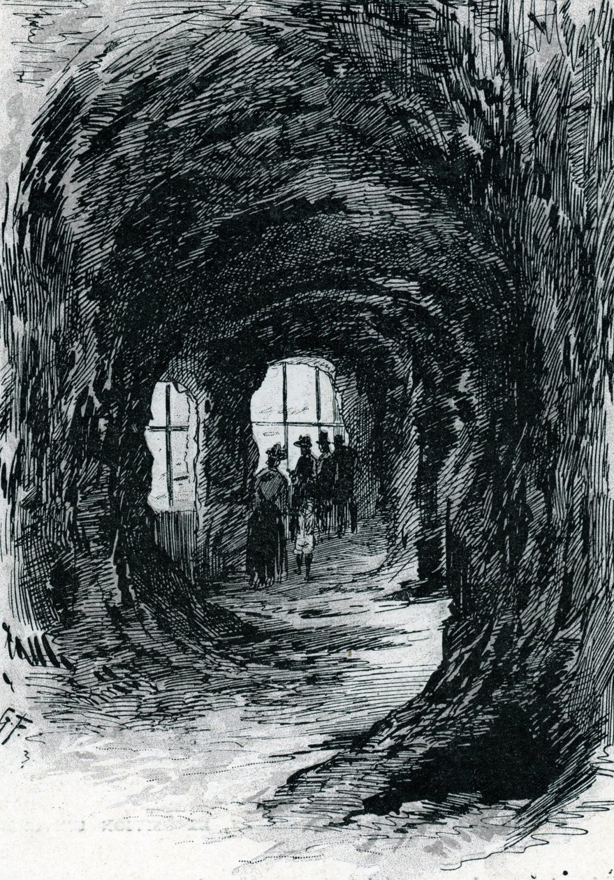 Ansicht des Aquariums von Trocadero, Paris von Gustave Fraipont