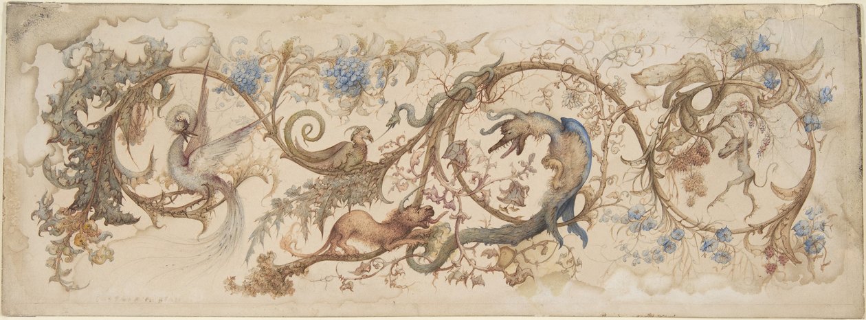 Allegorie der Laster von Gustave Gustave Moreau,Moreau