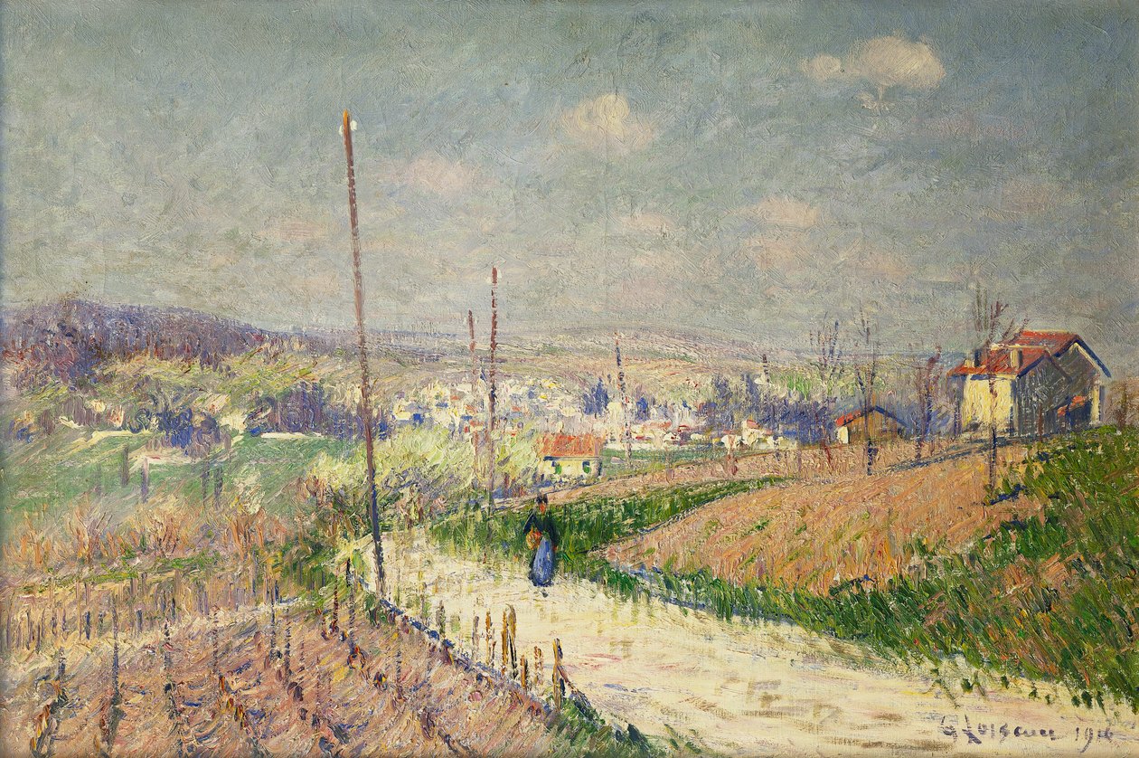 Frühling in der Île-de-France von Gustave Loiseau