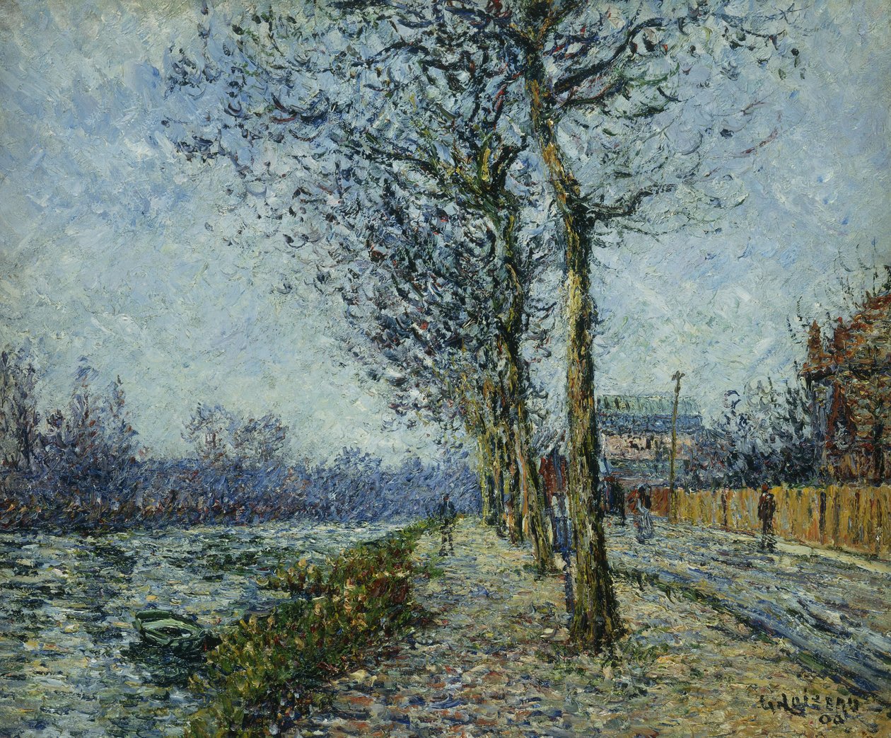 Die Oise bei Pontoise, 1900 von Gustave Loiseau
