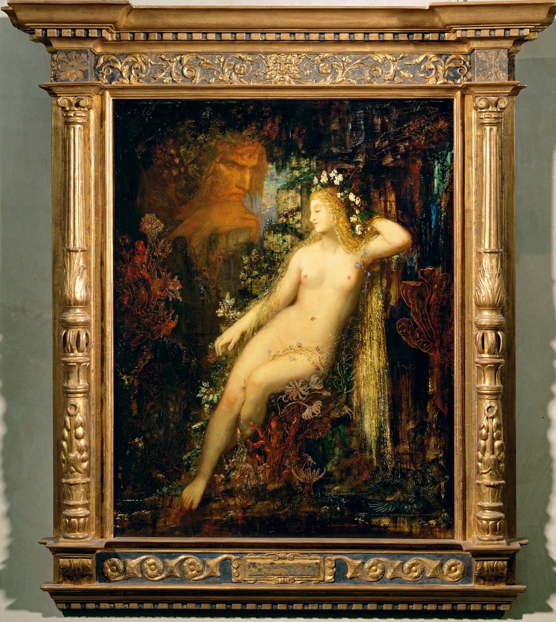 Weiblicher Akt von Gustave Moreau