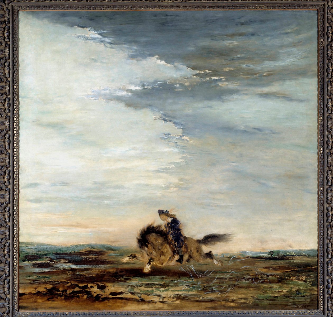 Der schottische Reiter von Gustave Moreau