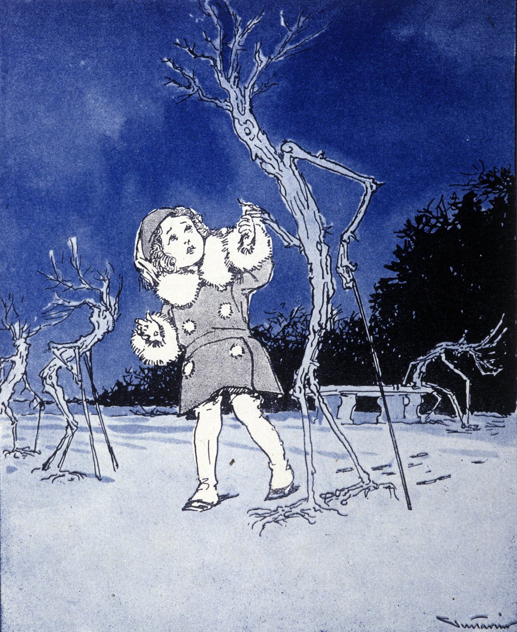 Illustration für „La storia di Peter Pan“, Märchen von James Matthew ...