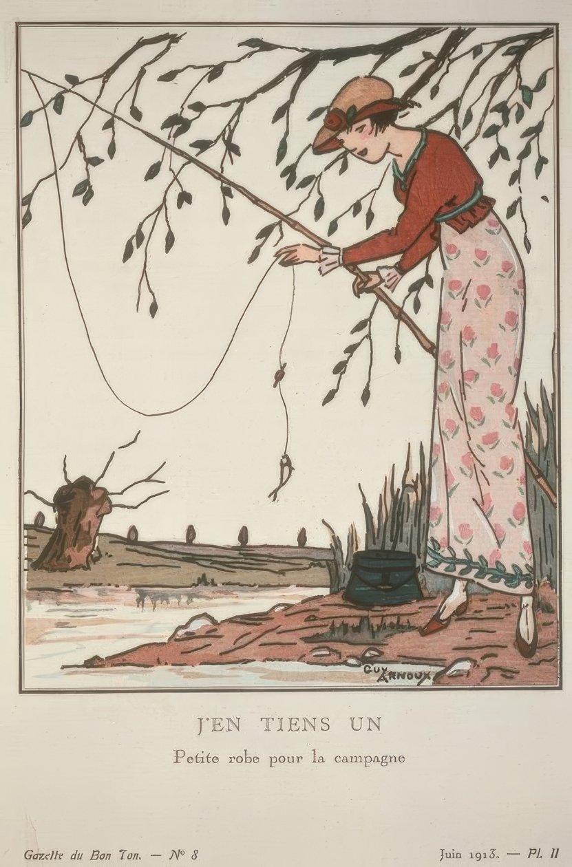 J’EN TIENS UN / Petite robe pour la campagne von Guy Arnoux