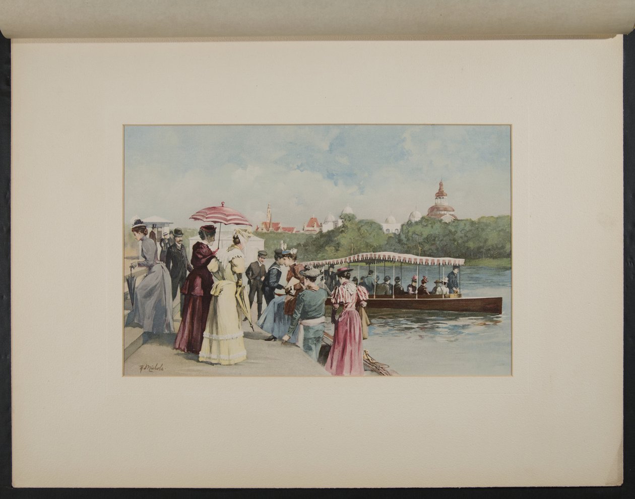 Gondelanlegestelle, Nordlagune von H.D. Nichols