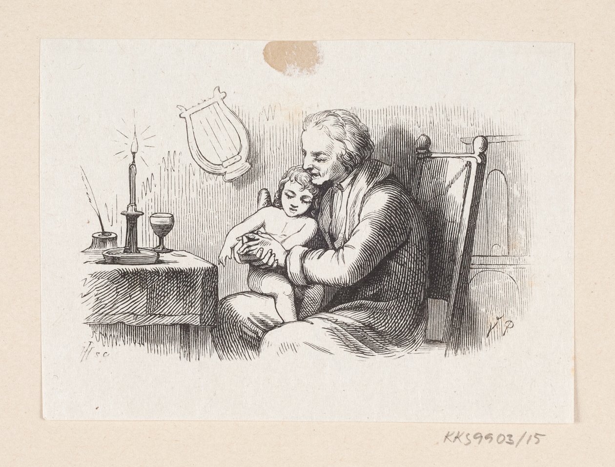 Illustration zu "Der unartige Junge" in H.C. Andersen, "Märchen und Geschichten", Band 1 von H.P. Hansen