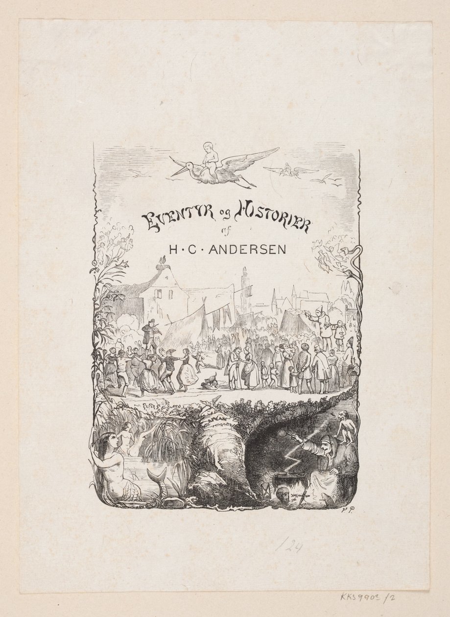 Zwischentitel Nr. 2 zu H.C. Andersen, "Märchen und Geschichten", Band 1 von H.P. Hansen