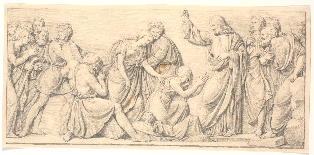 Die Auferweckung des Lazarus. Studie zum abweichenden Relief in der Schlosskirche von H.W. Bissen