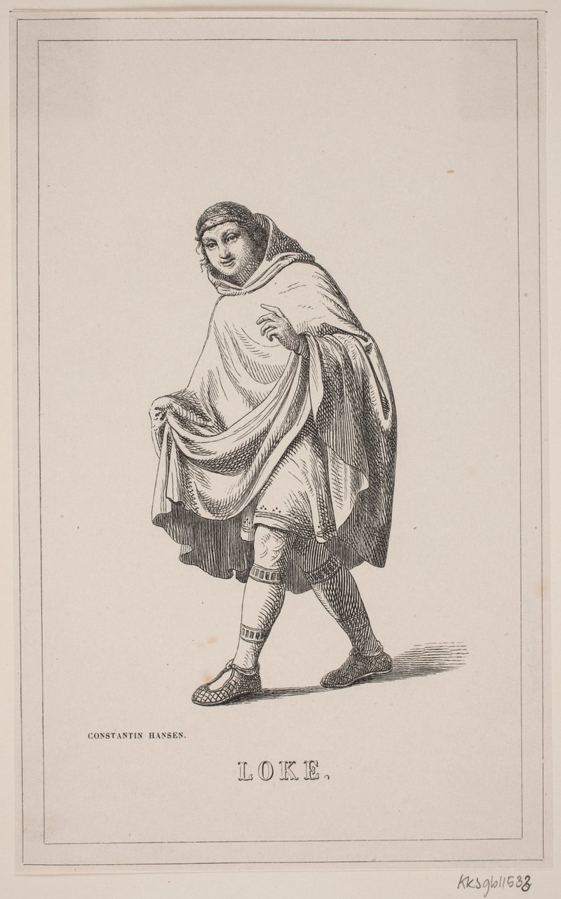 Loke. Illustration zu Fabricius