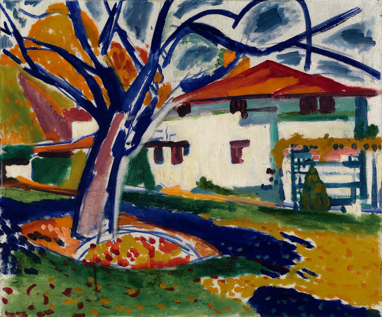 Blaue Bäume von H. Lyman Sayen