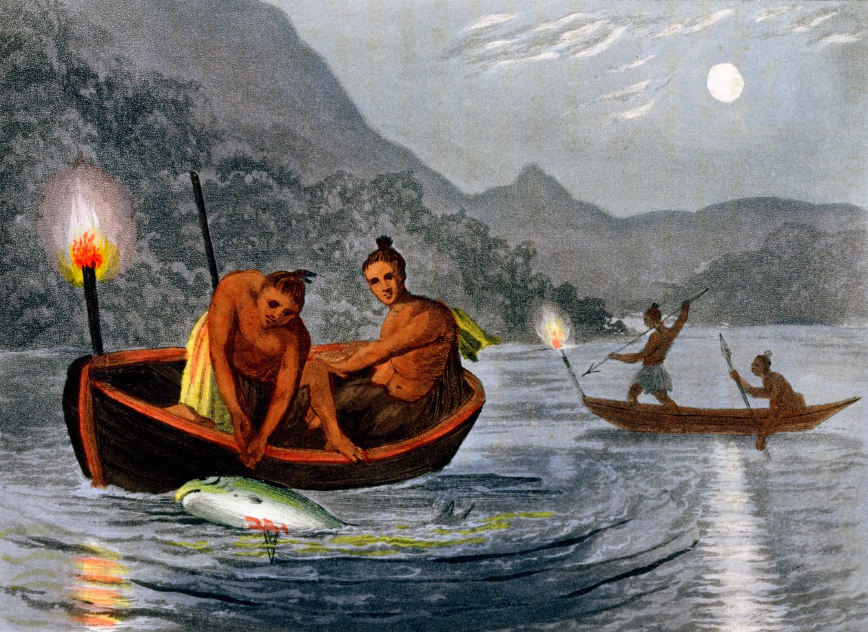 Native Americans Fishing Native American Fishermen On Sipiwesk Lake