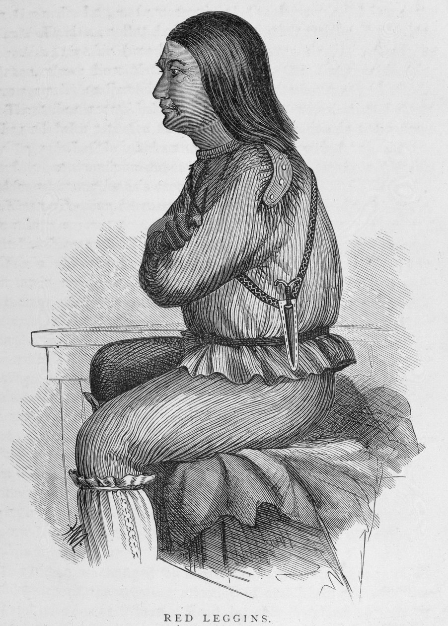 Rote Leggins, Häuptling in Fort Yukon, aus 