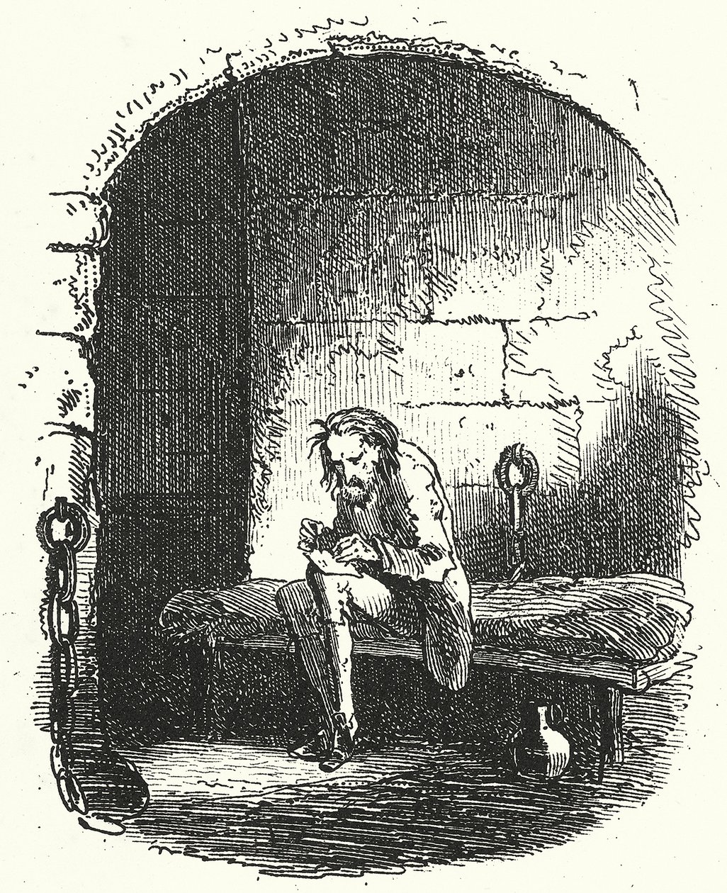 Eine Geschichte aus zwei Städten von Hablot Knight (1815-92) (after) Browne