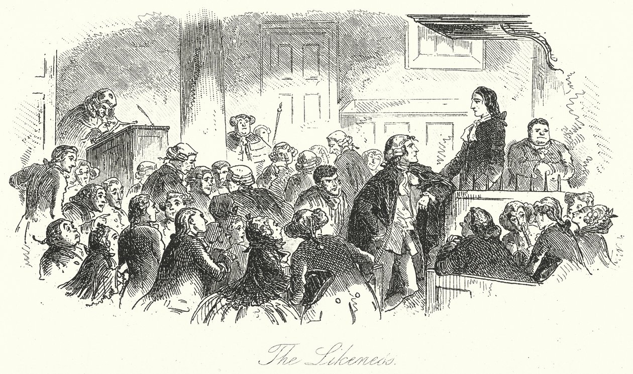 Das Abbild (Gravur) von Hablot Knight (1815-92) (after) Browne