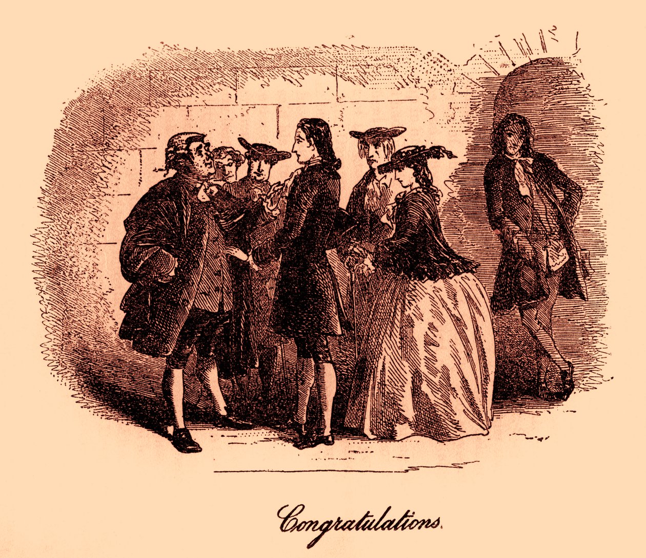 Eine Geschichte aus zwei Städten von Charles Dickens von Hablot Knight Browne