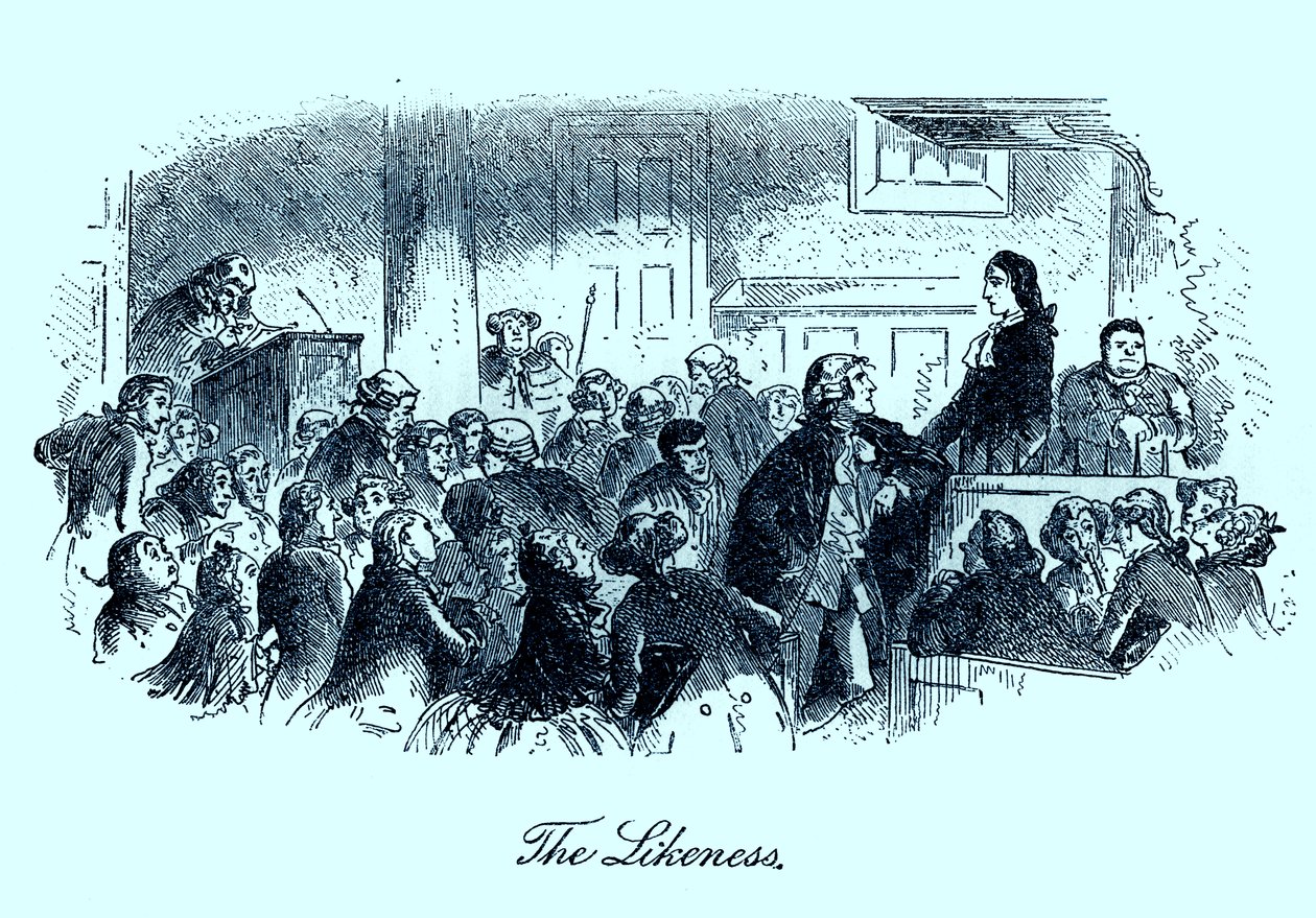 Eine Geschichte aus zwei Städten von Charles Dickens von Hablot Knight Browne