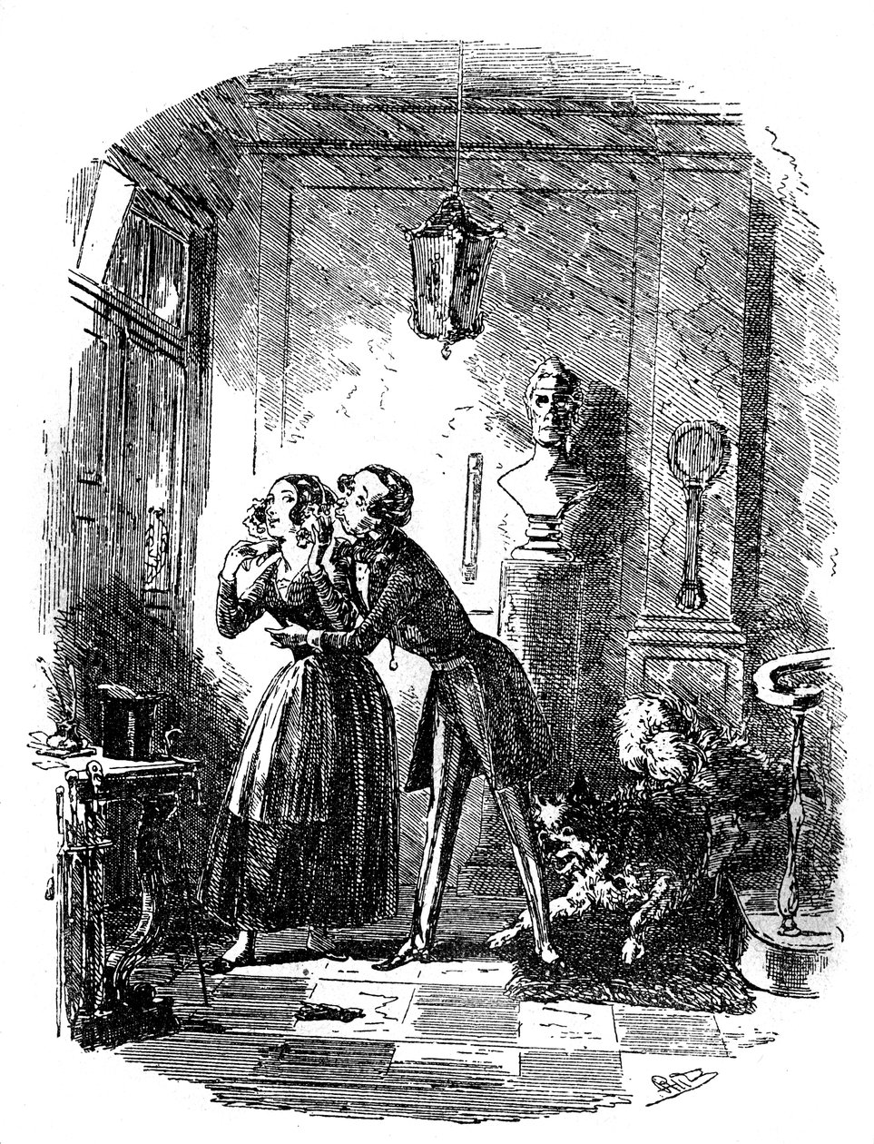 Dombey & Sohn von Charles Dickens von Hablot Knight Browne