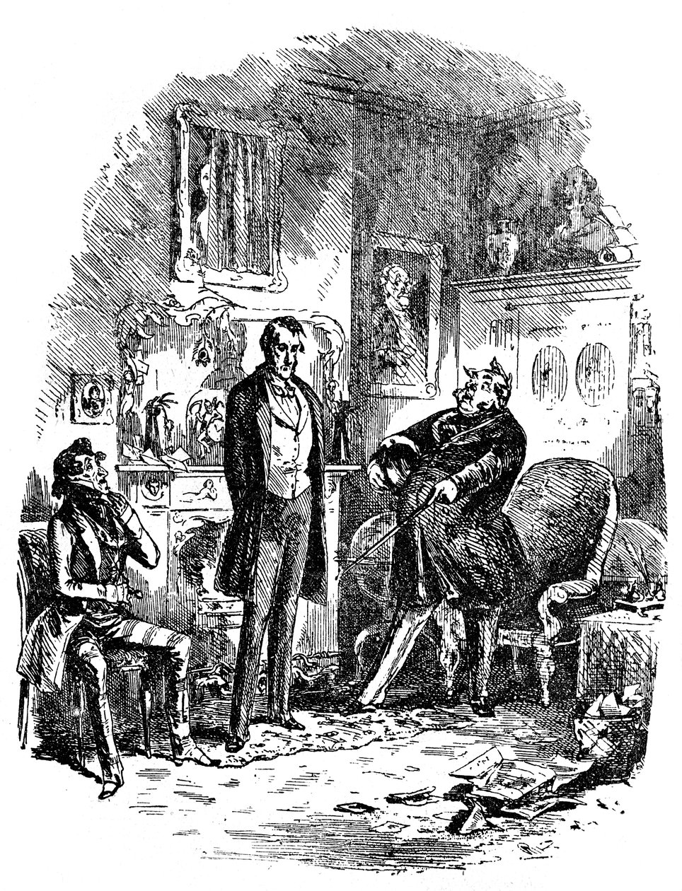 Dombey und Sohn von Hablot Knight Browne
