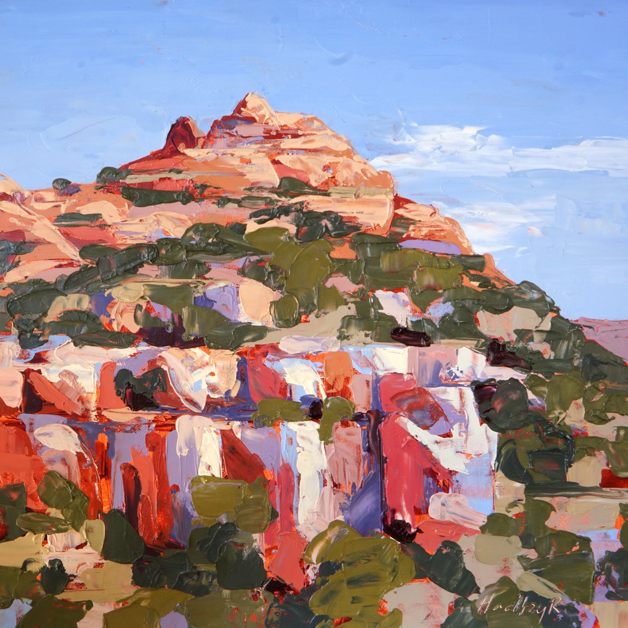 Mittagsfarben, Sedona, ca. 2022 von Hadley Rampton