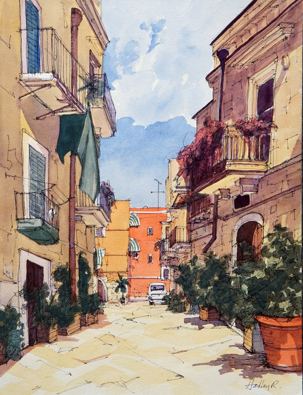 Altstadt, Bari, Italien, um 2024 von Hadley Rampton