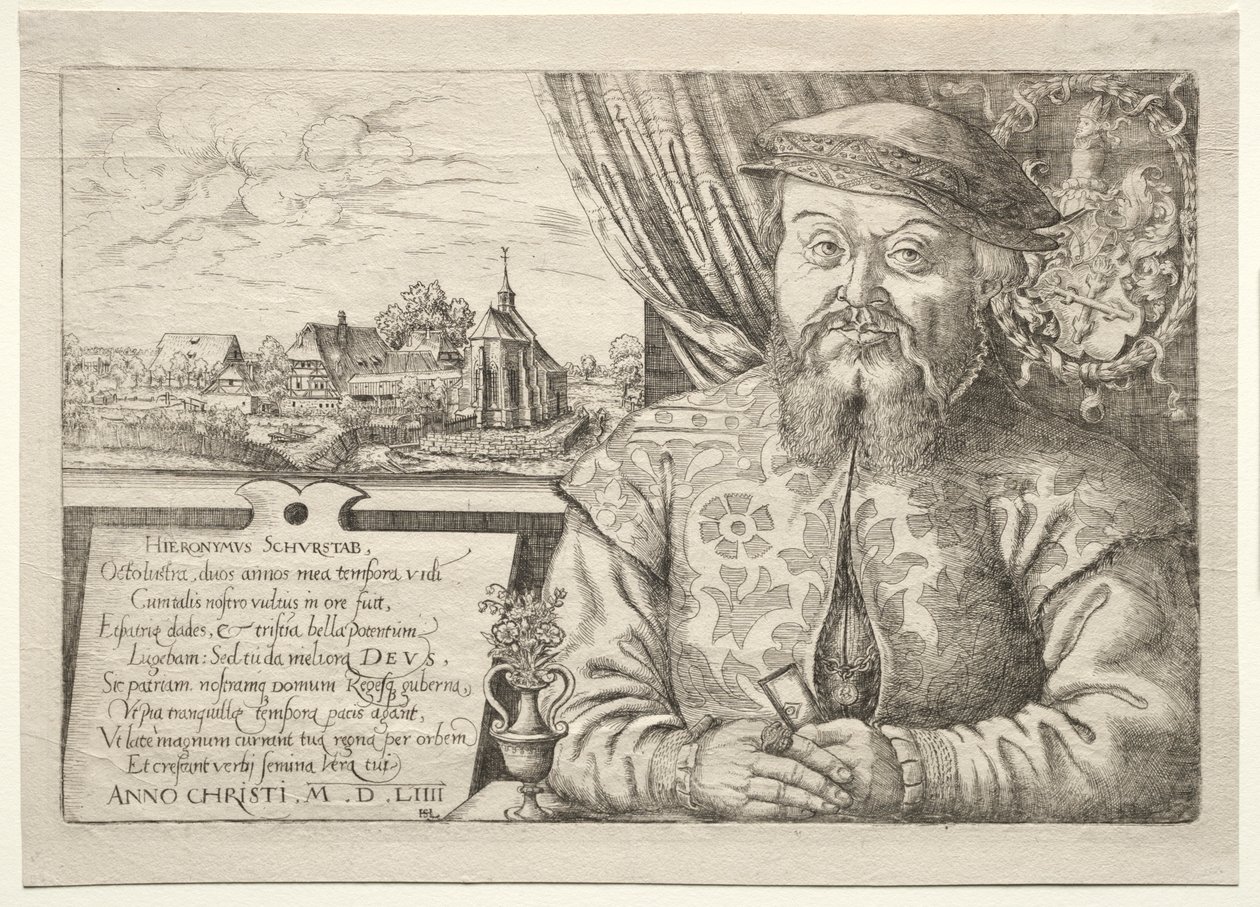 Hieronymus Schurstab, Bürgermeister von Nürnberg von Hanns Sebald Lautensack