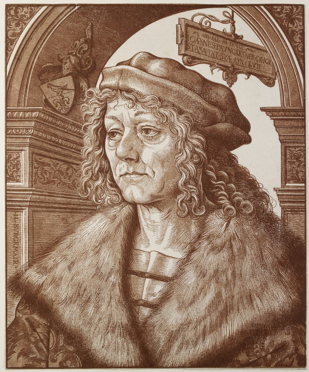 Porträt von Johannes Paumgartner, 1512 von Hans Burgkmair