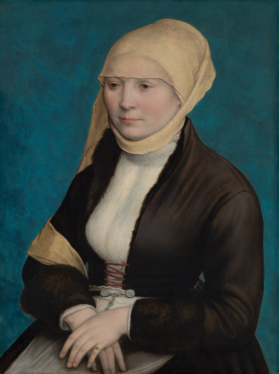 Porträt einer Frau aus Süddeutschland von Hans Holbein