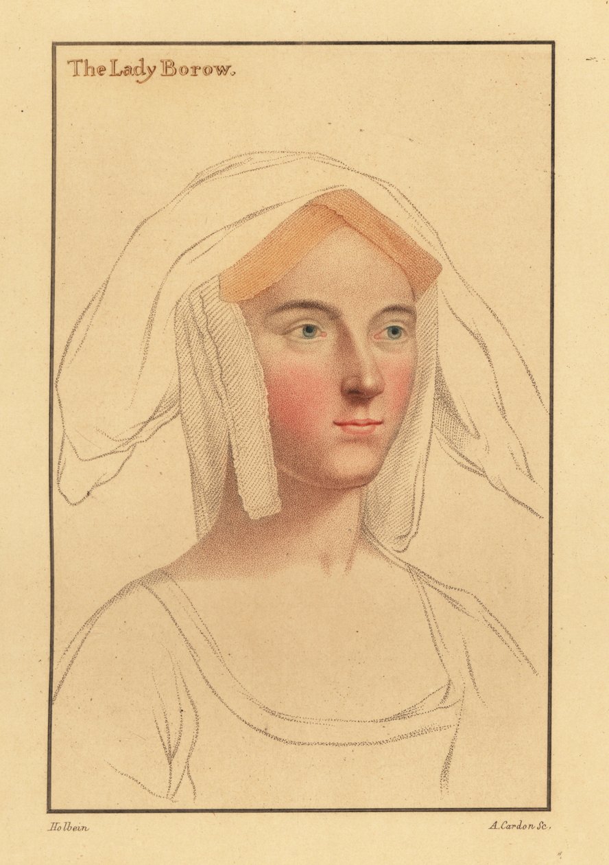 Alice London oder Catherine Clifton oder Catherine Parr von Hans (after) Holbein the Younger