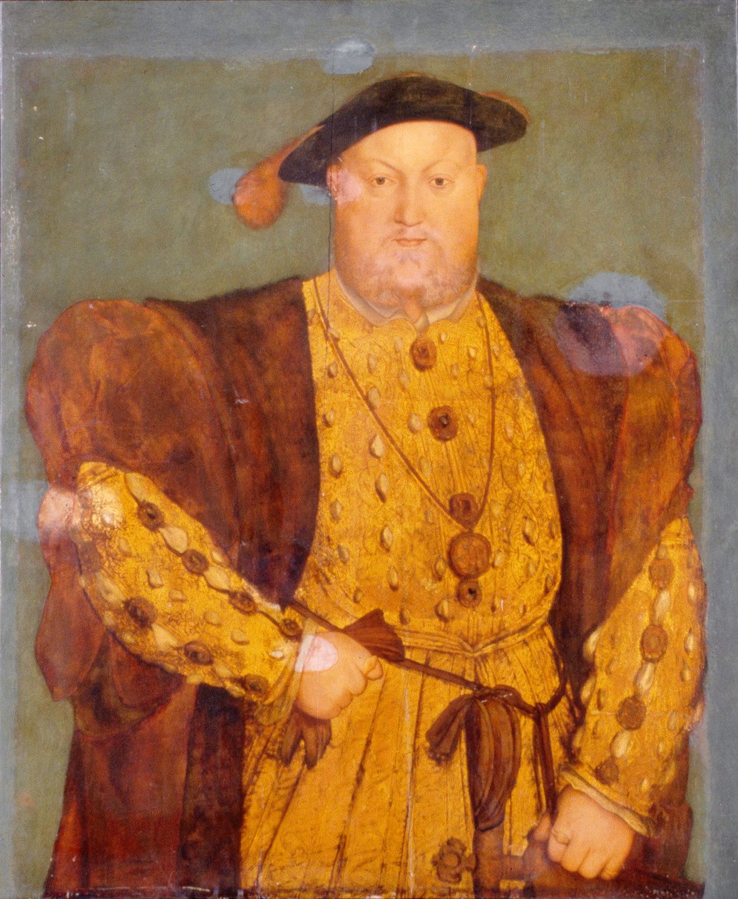 König Heinrich VIII., ca. 1630 von Hans (after) Holbein the Younger