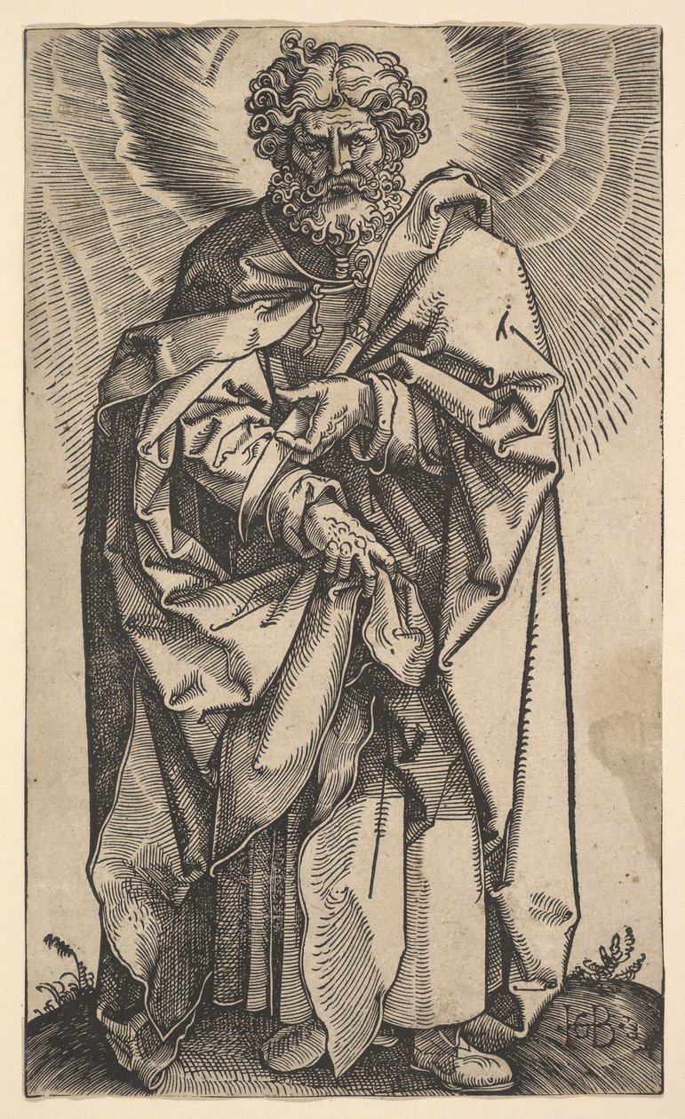 St. Philippus aus Christus und die Apostel von Hans Baldung
